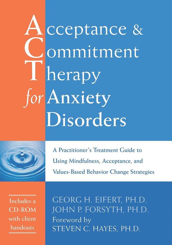 Acceptance and Commitment Therapy for Anxiety Disorders - cover