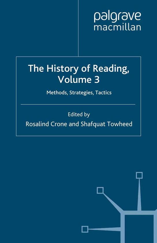 The History of Reading, Volume 3 - cover