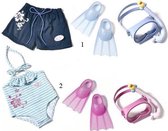 Baby Born Boy Snorkelset Luxe blauwe uitvoering voor jongen