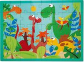 Scratch Puzzel 40 stuks Dino wereld