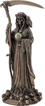 Nemesis Now Beeld/figuur Santa Muerte Bronskleurig