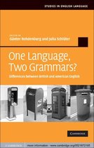 Studies in English Language -  One Language, Two Grammars?