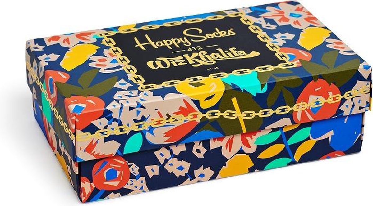 Happy Socks Limited Edition Wiz Khalifa Giftbox - Maat 41-46 | bol