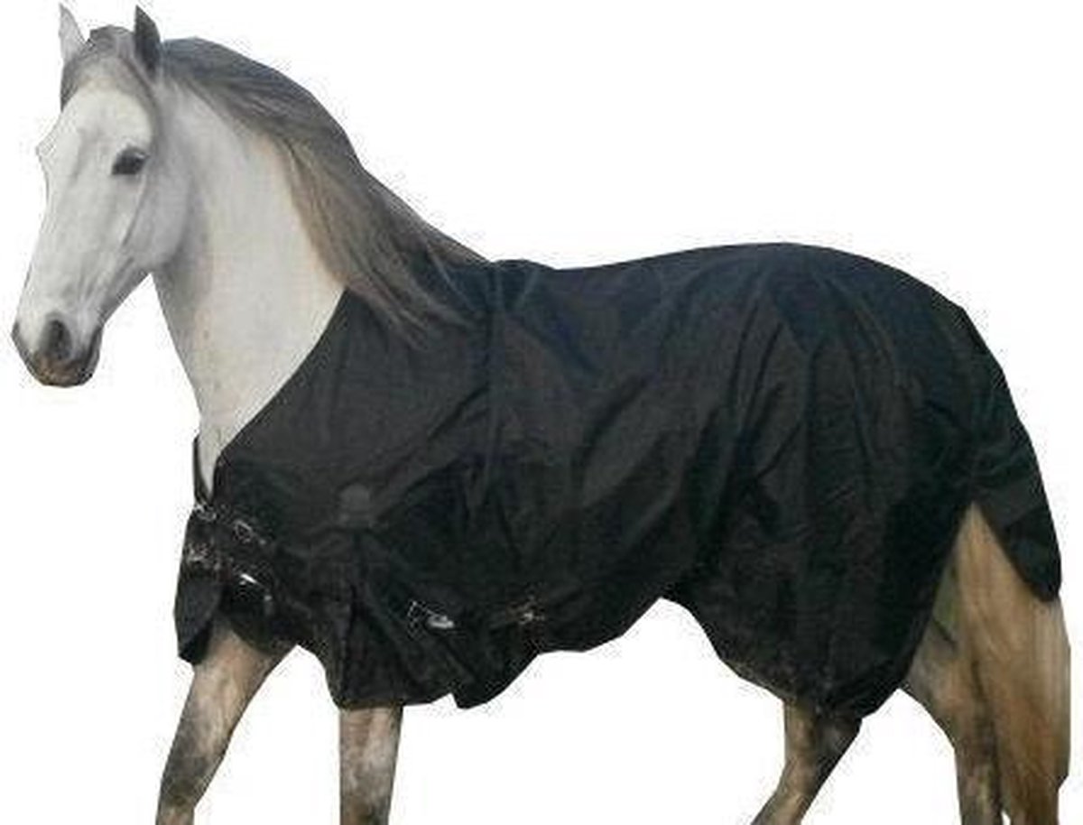 LuBa Paardendekens, Regendeken, Luba Extreme Turnout 1680D, 0gram, zwart,  205 cm | bol