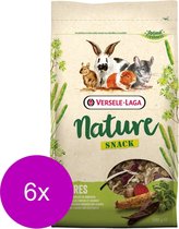 Versele-Laga Nature Snack Fibers - Snack pour rongeurs - 6 x 500 g