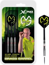 Michael van Gerwen - nickel coated - dartsset - 20 grams - dartpijlen