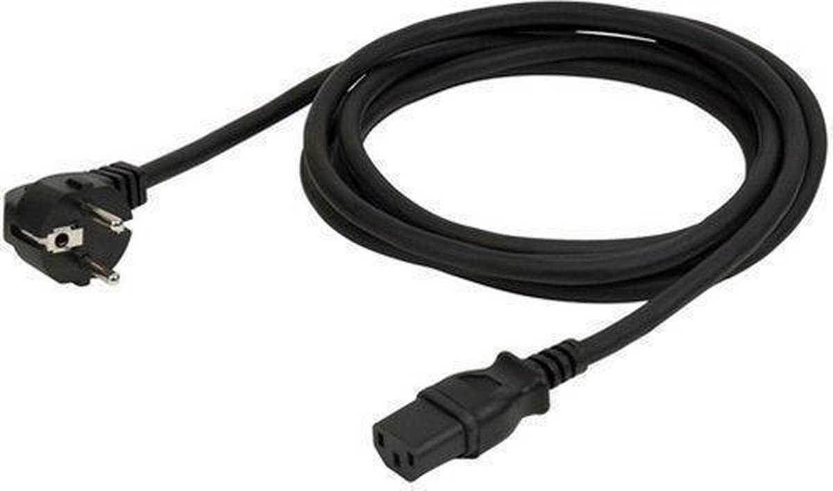 DAP 90441 Schuko - 1x IEC C14 stroomkabel, 3 m