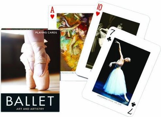 Afbeelding van het spel Piatnik Ballet Speelkaarten - Single Deck