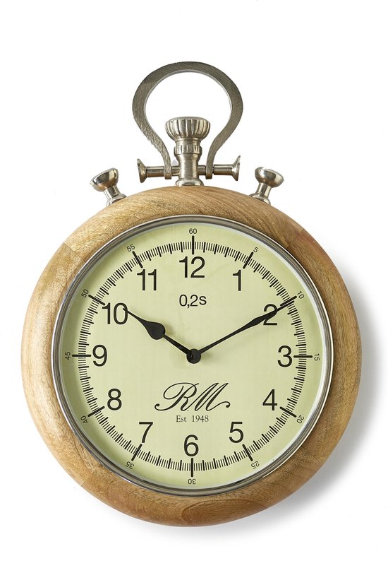 Rivi�ra Maison RM Pocket Clock - - Bruin | bol.com
