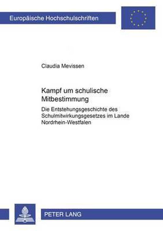 Europaeische Hochschulschriften / European University Studie ... - cover