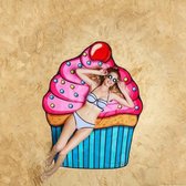 Cupcake strandlaken 150 cm