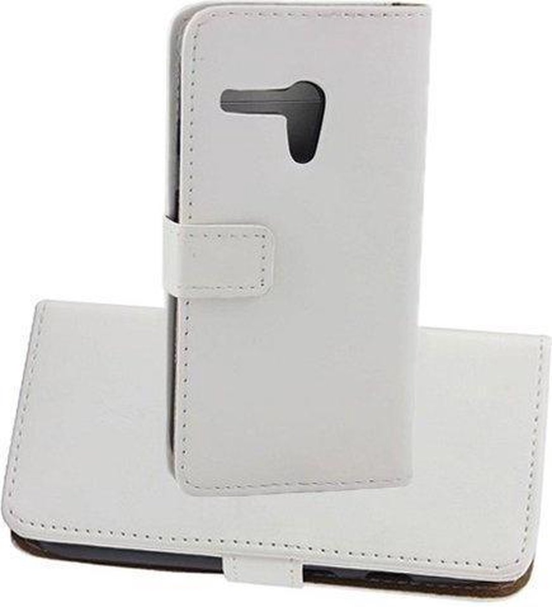 Motorola Moto G agenda wit wallet tasje hoesje