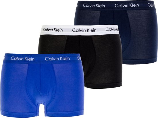 Calvin Klein Boxershort - Maat L - Mannen - blauw/zwart | bol.com