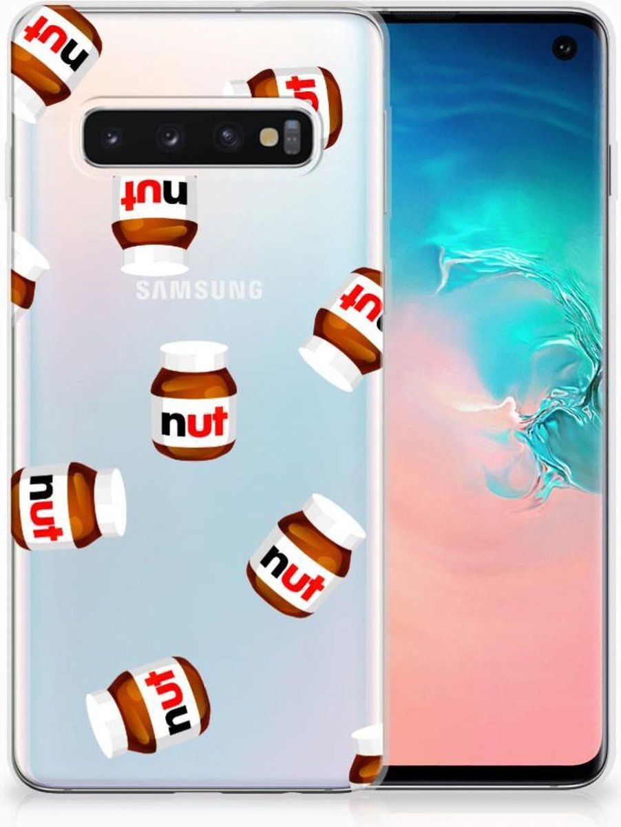 TPU Hoesje voor Samsung Galaxy S10 Siliconen Case Nut Jar