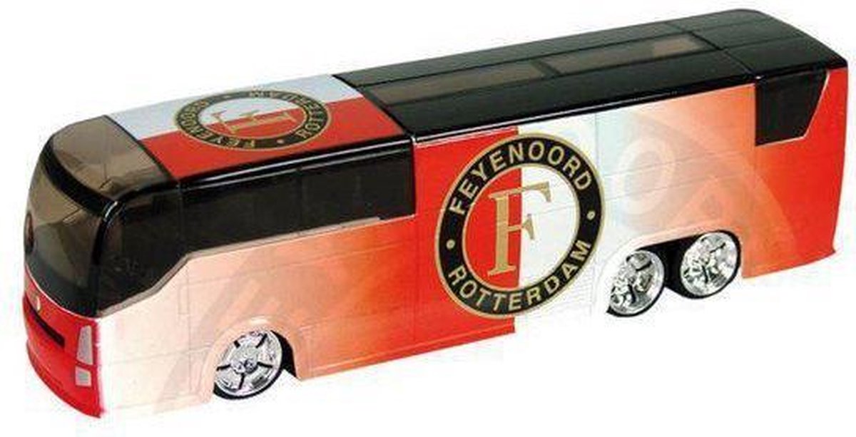 Adviseren Vrijgevigheid olifant Feyenoord Bus (Schaal 1:64) Rood-Wit | bol.com