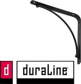 Duraline plankdrager Arch zwart 19,5x19,5 cm