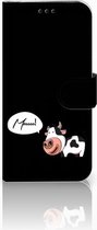 Geschikt voor Samsung Galaxy J5 2017 Wallet Book Case Hoesje Design Cow