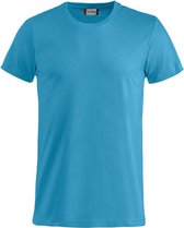 Basic-T bodyfit T-shirt 145 gr/m2 turquoise xs