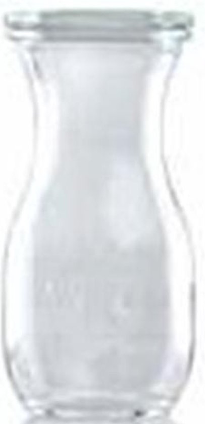 6 x weck sapfles 290 ml met rubberen ring en 2 klemmen