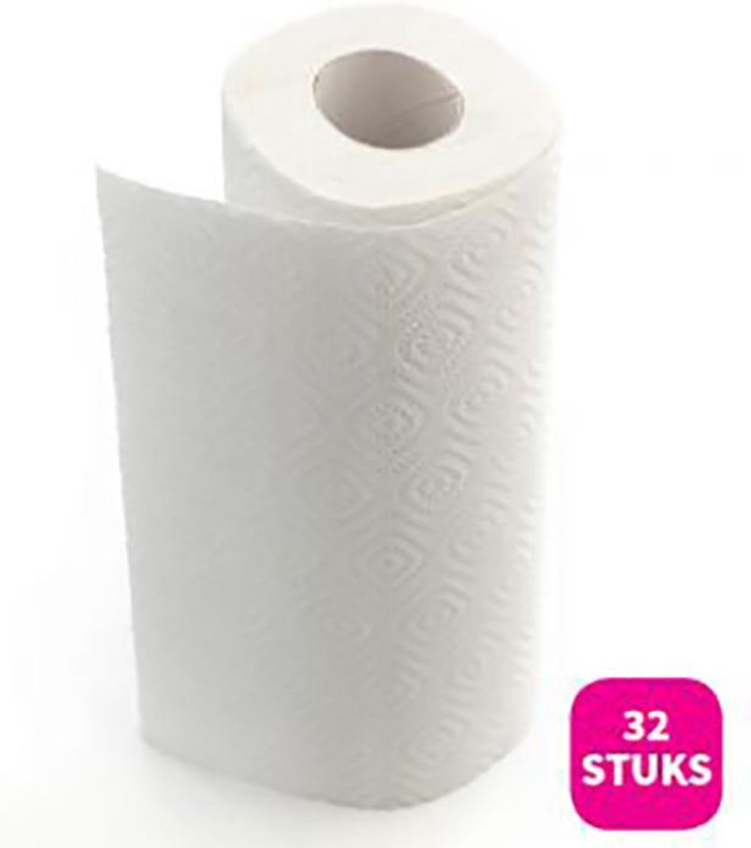 Zone Keukenrol set van 2 rollen 2laags papier