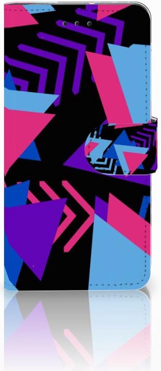Motorola Moto G7 Play Book Case Funky Triangle