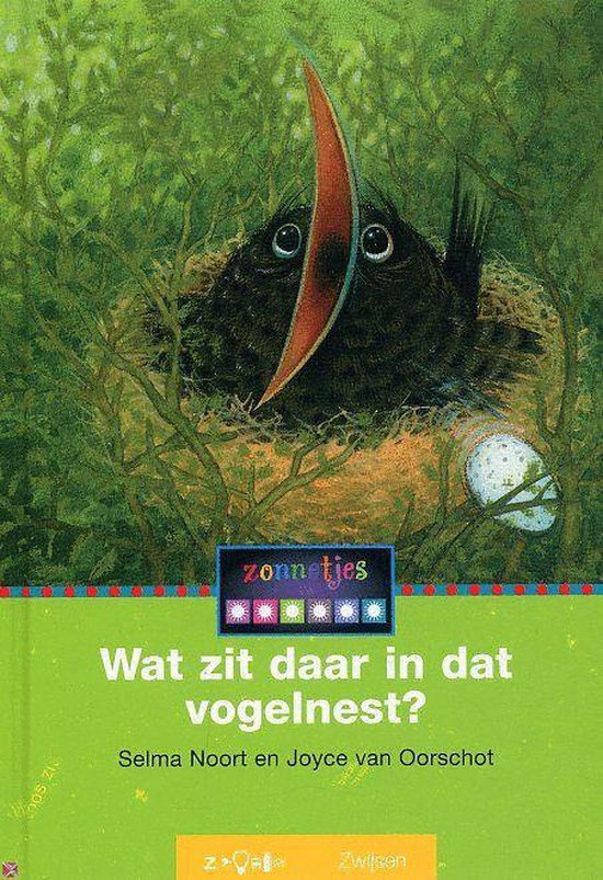 Cover van het boek 'Wat zit daar in dat vogelnest?' van S. Noort