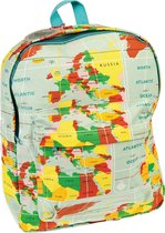 Rex London - Rugzak - World Map - Grote Rugzak voor kinderen van 5 jaar en ouder (kan ook voor Volwassenen!)