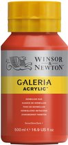 Peinture acrylique Winsor & Newton Galeria 500 ml 682 teinte vermillon