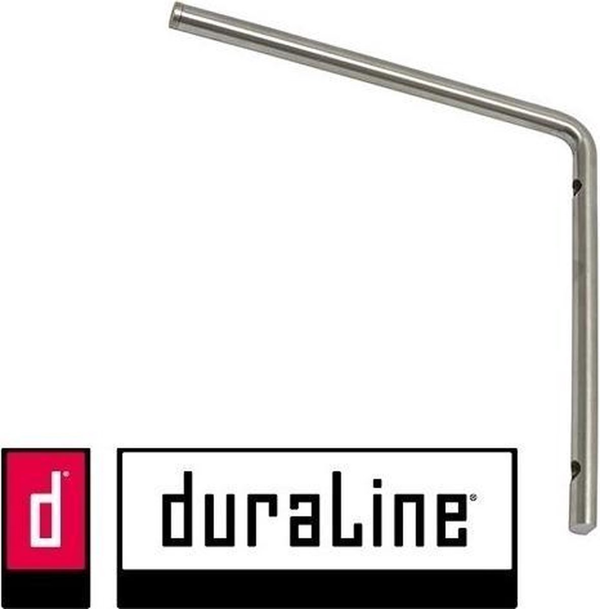 DURALINE Plankdrager Tube RVS-kleur