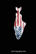 USA Flag Bass Fish