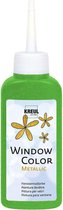 KREUL Metallic Groene Raamverf - Window Color Metallic 80ml Raamverf