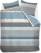 Beddinghouse Macon Dekbedovertrek - Lits-jumeaux - 260x200/220 cm - Blue Grey