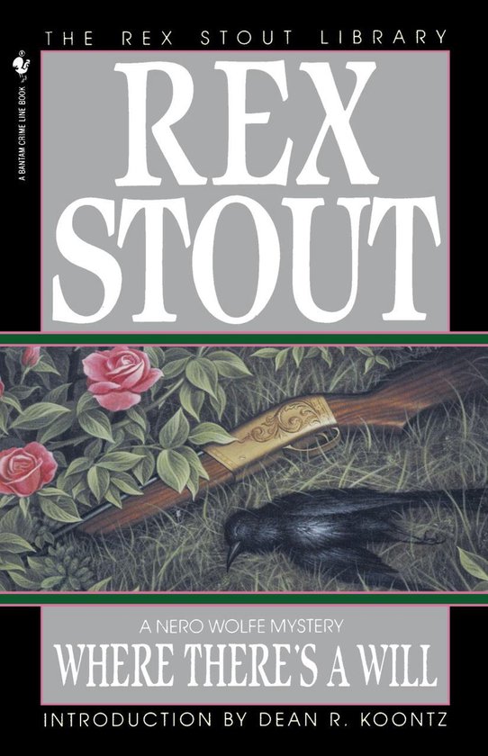 Nero Wolfe 8 - Where There's a Will - cover