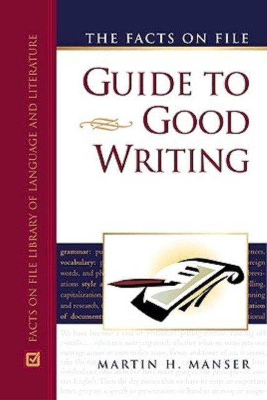The Facts on File Guide to Good Writing - cover