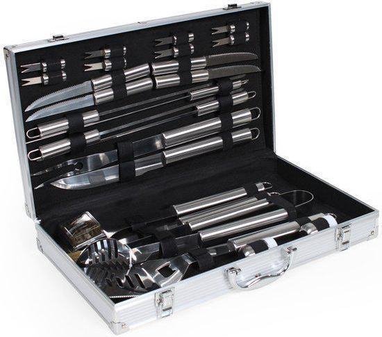 | 25 delige Luxe BBQ barbecue bestek set gereedschap Bbq collection 4 delige barbecue gereedschapsset in luxe