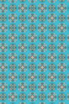 Geometric Pattern Cover Blank-Lined Journal Notebook Vol.32