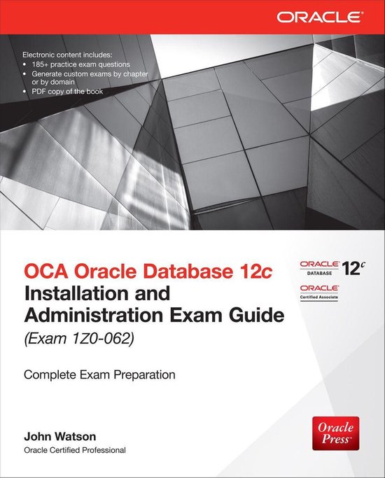 Oca Oracle Database 12C Installation and Administration Exam ... - cover