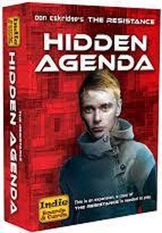 Afbeelding van het spel Asmodee The Resistance - Hidden Agenda - EN