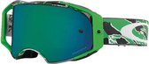 Oakley Airbrake MX Eli Tomac Signature Neon Green Camo/ Prizm MX Jade - OO7046-40