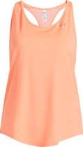 Under Armour HG Armour Mesh Back Sporttanktop - Dames - Maat XS - Peach Horizon