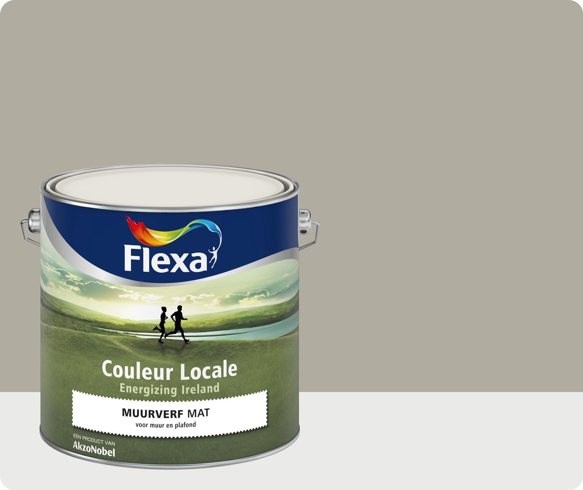 Flexa Couleur Locale - Muurverf Mat - Energizing Ireland Breeze - 3585 - 2,5 liter