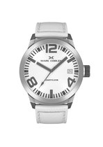 Marc Coblen  MC50S3- Horloge - 50 mm - Witte wijzerplaat - Zonder horlogeband!! Alleen de kop.