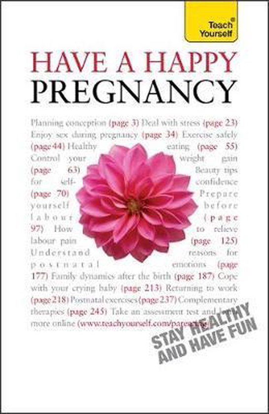 Teach Yourself Have A Happy Pregnancy - cover