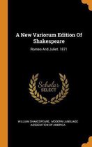 A New Variorum Edition of Shakespeare