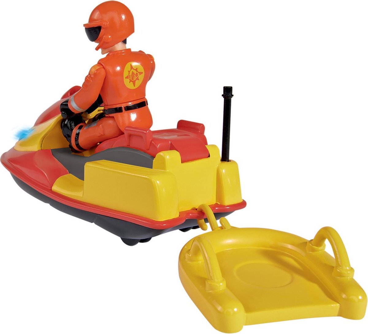 Simba - Brandweerman Sam Titan Brandweerboot, 32 cm, met Sam