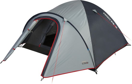 | High Peak Nevada 4 Koepeltent 4 Persoons Grijs High Peak Nevada 4 tent