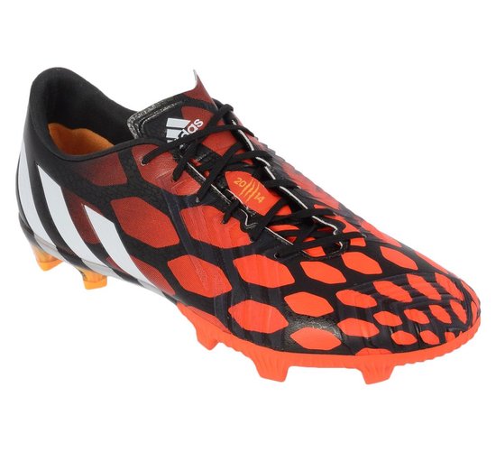 adidas Predator Instinct FG Voetbalschoenen - Maat 48 2/3 - Mannen - zwart/ oranje/rood/wit | bol.com