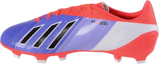 adidas F10 TRX FG Messi  - Voetbalschoenen - Mannen - Maat 42 2/3 - Paars/Roze/Wit - adidas