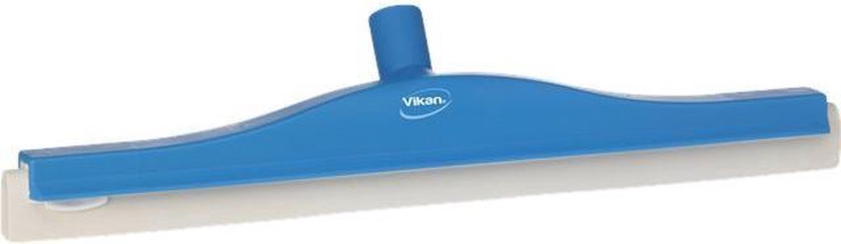 Vikan klassieke vloertrekker 50cm blauw met flexibele nek en witte cassette - 77633