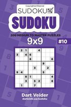 Sudoku - 200 Medium to Master Puzzles 9x9 (Volume 10)